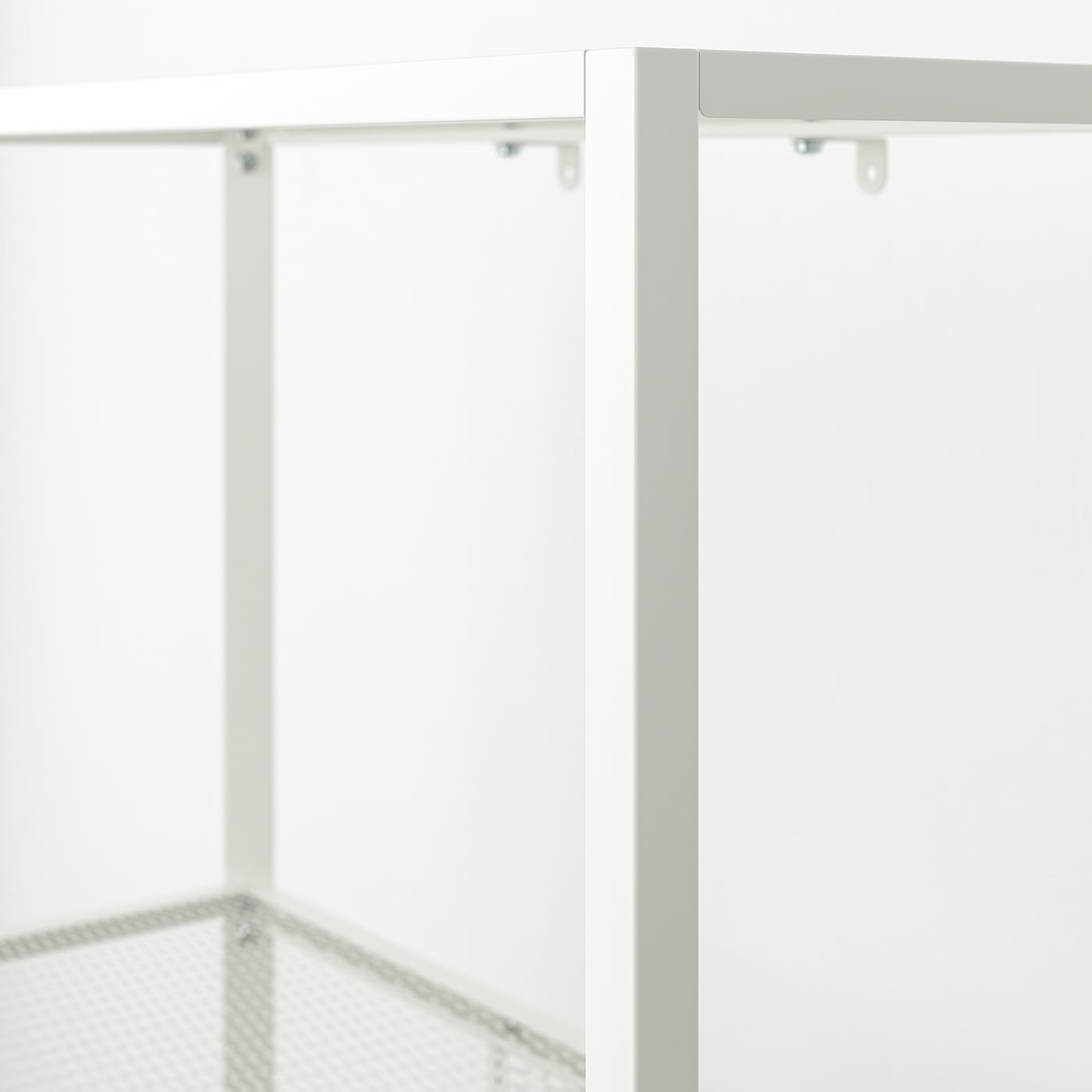 IKEA BAGGEBO Regal Metall/weiß 60x25x116 cm Lagerräumung