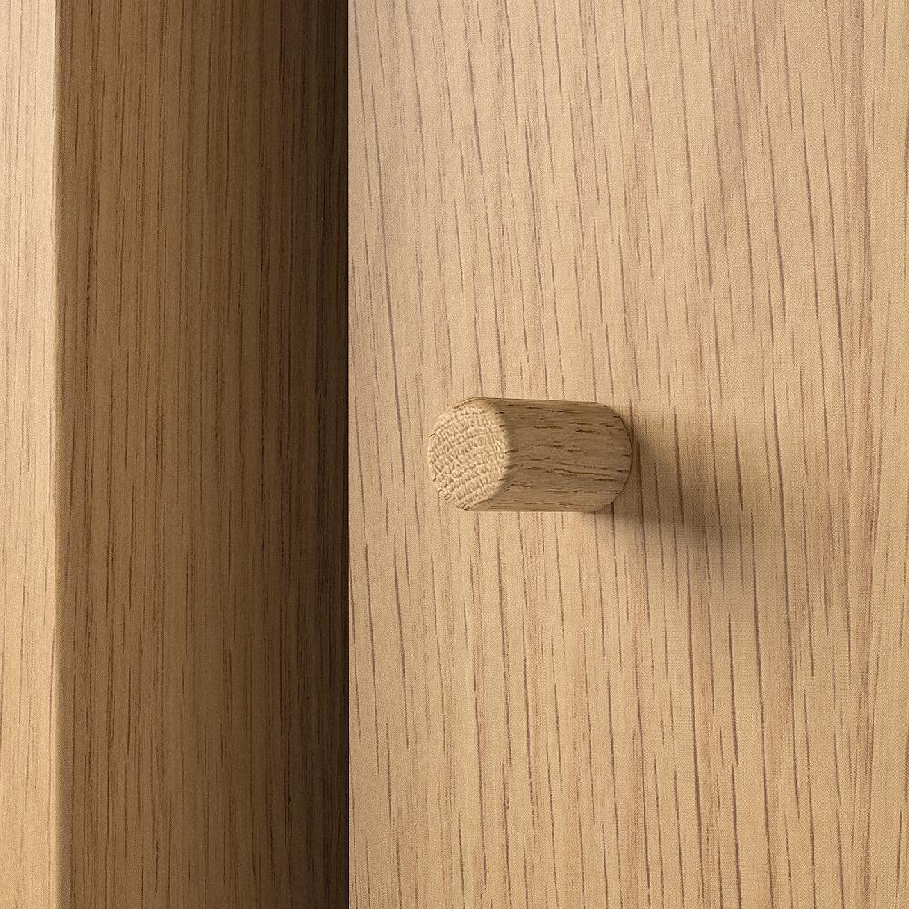 IKEA LÅDMAKARE Schiebetürenschrank Eichenachbildung Top Angebot
