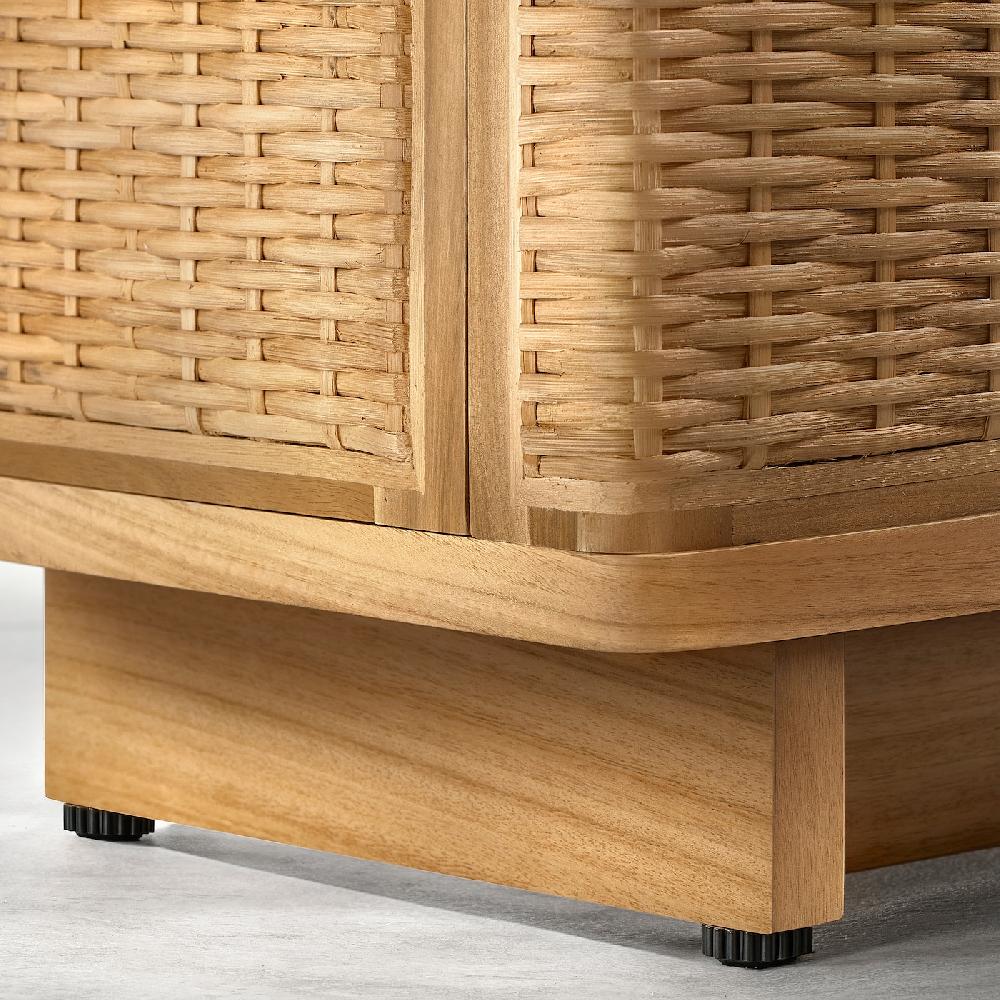IKEA FRYKSÅS TV-Bank Rattan 157x41x49 cm Blitzangebot