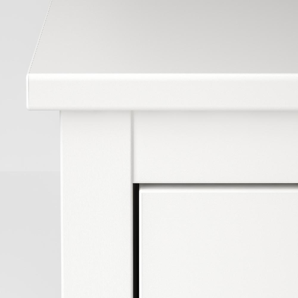 IKEA KOPPANG Kommode mit 3 Schubladen weiß 90x83 cm Kostenlose Rückgabe