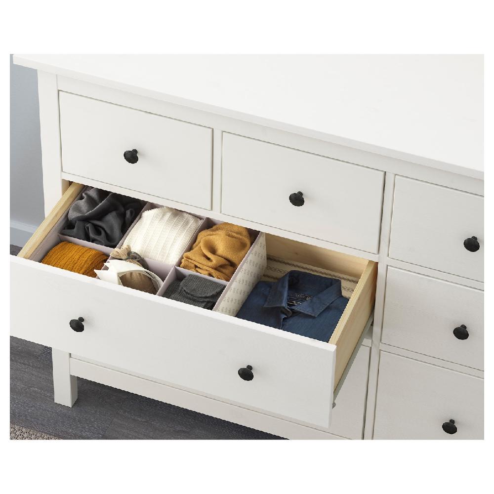 IKEA HEMNES Kommode mit 8 Schubladen weiß gebeizt 160x96 cm Bis zu 50% Rabatt