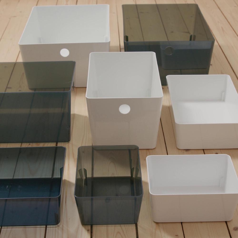 IKEA KUGGIS Box weiß 26x35x15 cm Bis zu 60% Rabatt
