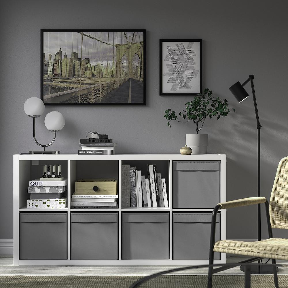 IKEA DRÖNA Fach dunkelgrau 33x38x33 cm Bis zu 65% Rabatt