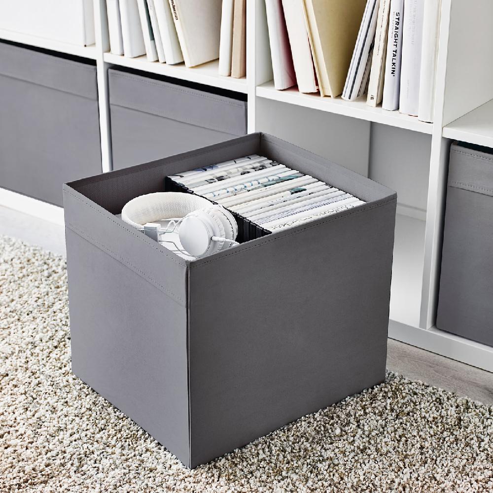 IKEA DRÖNA Fach dunkelgrau 33x38x33 cm Bis zu 65% Rabatt