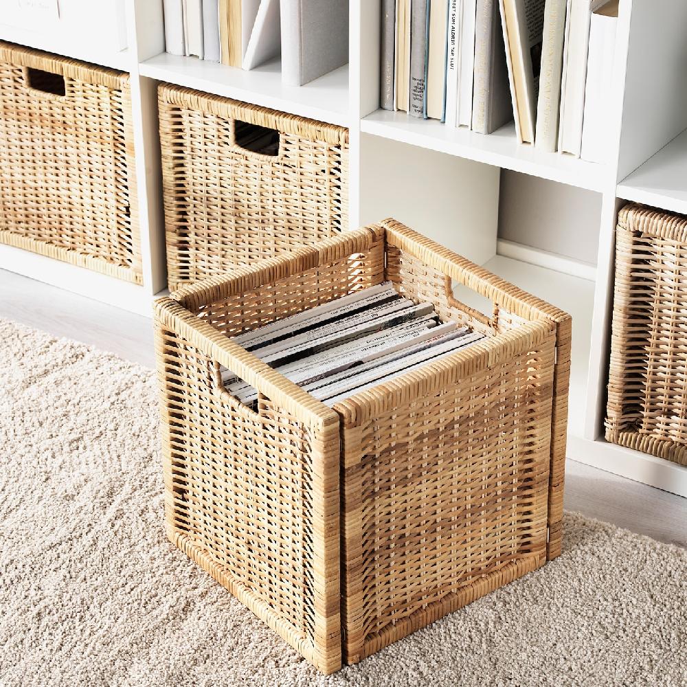 IKEA BRANÄS Korb Rattan 32x34x32 cm Sonderangebot der Fabrik