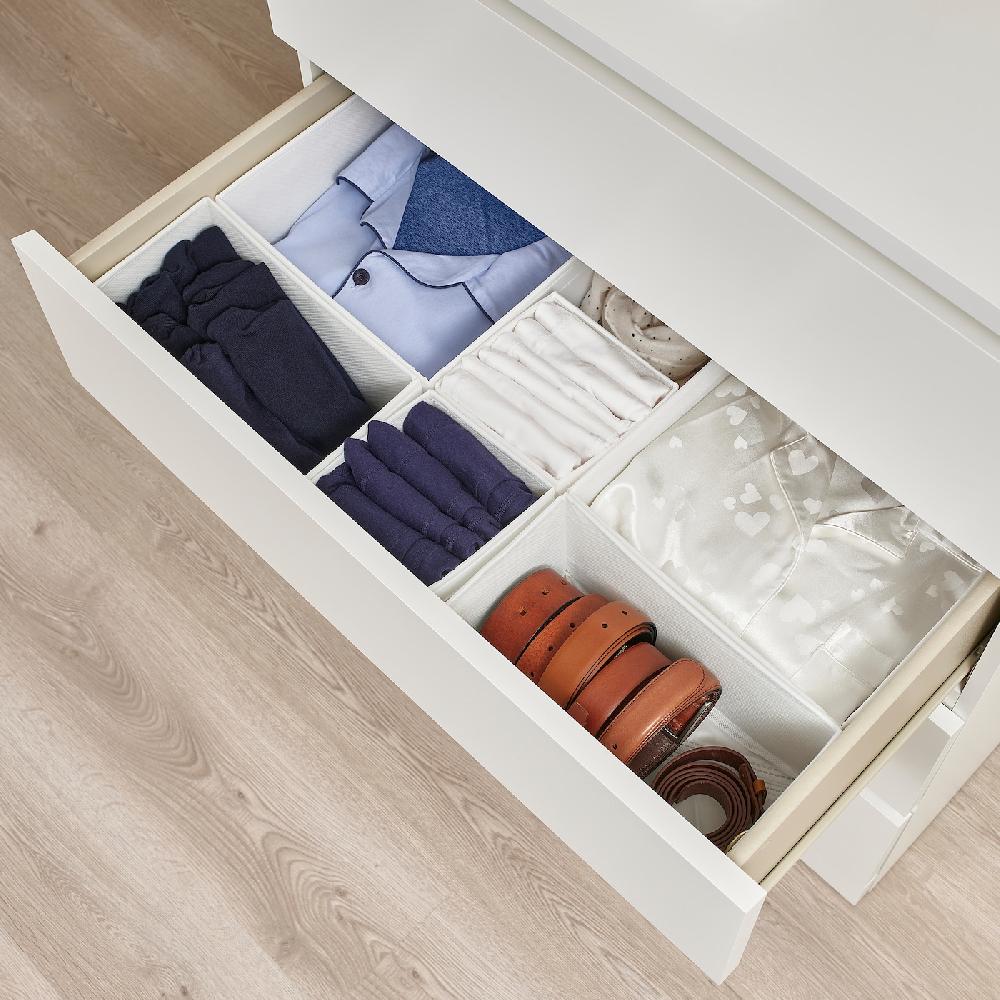 IKEA SKUBB Box 6er-Set weiß Nur noch ein Tag übrig