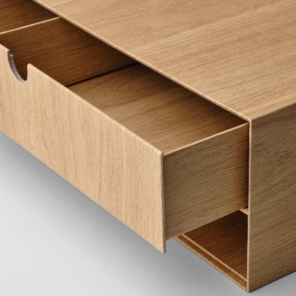 IKEA HÄSTVISKARE Mini-Kommode Eichenachbildung 32x24 cm 50% Rabatt mit kostenlosem Versand