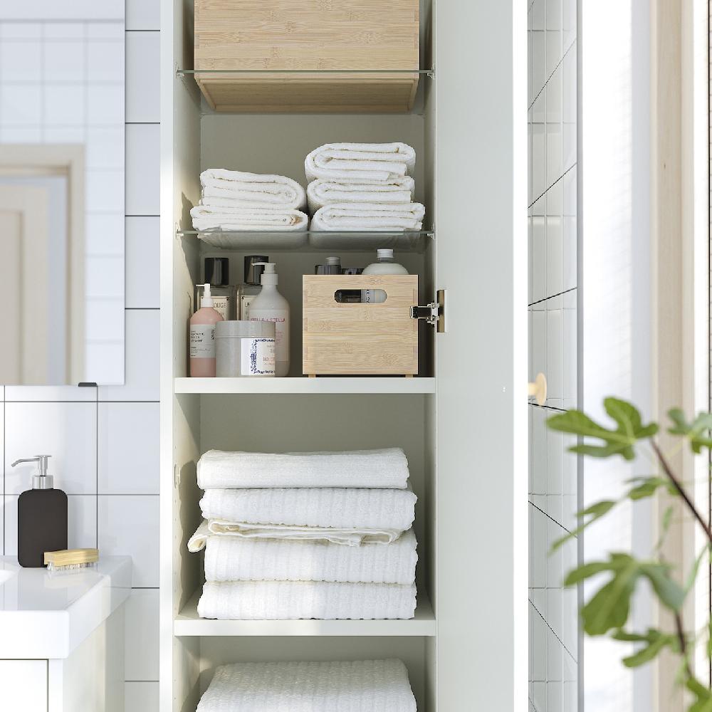IKEA HAVBÄCK Hochschrank mit Tür weiß 40x35x195 cm Rabatte dieses Monats