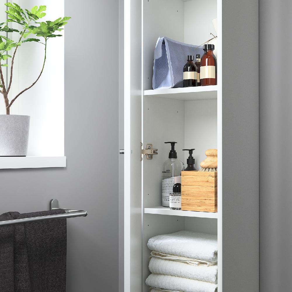 IKEA NYSJÖN Hochschrank weiß 30x190 cm Angebote