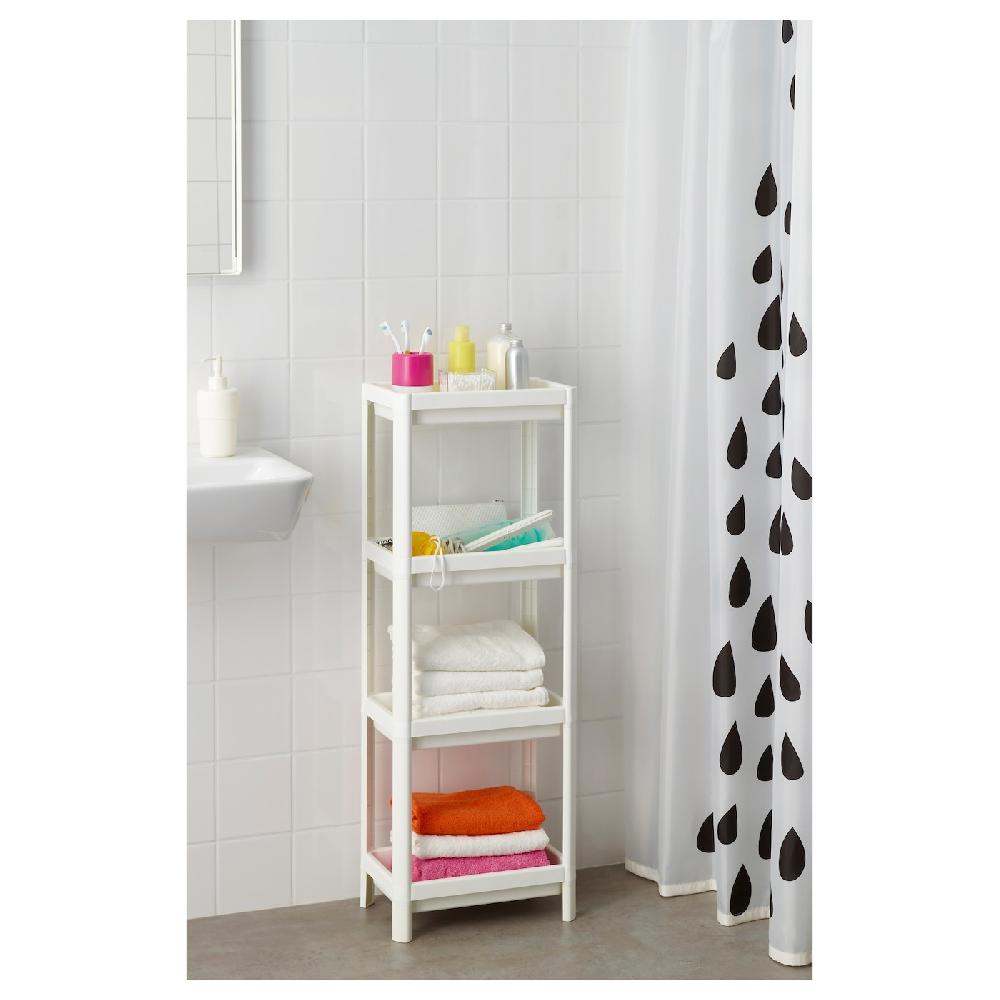 IKEA VESKEN Regal weiß 37x23x101 cm Versandkostenfrei