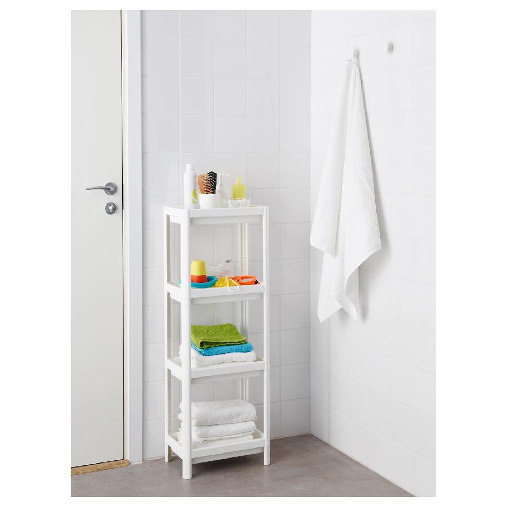 IKEA VESKEN Regal weiß 37x23x101 cm Versandkostenfrei