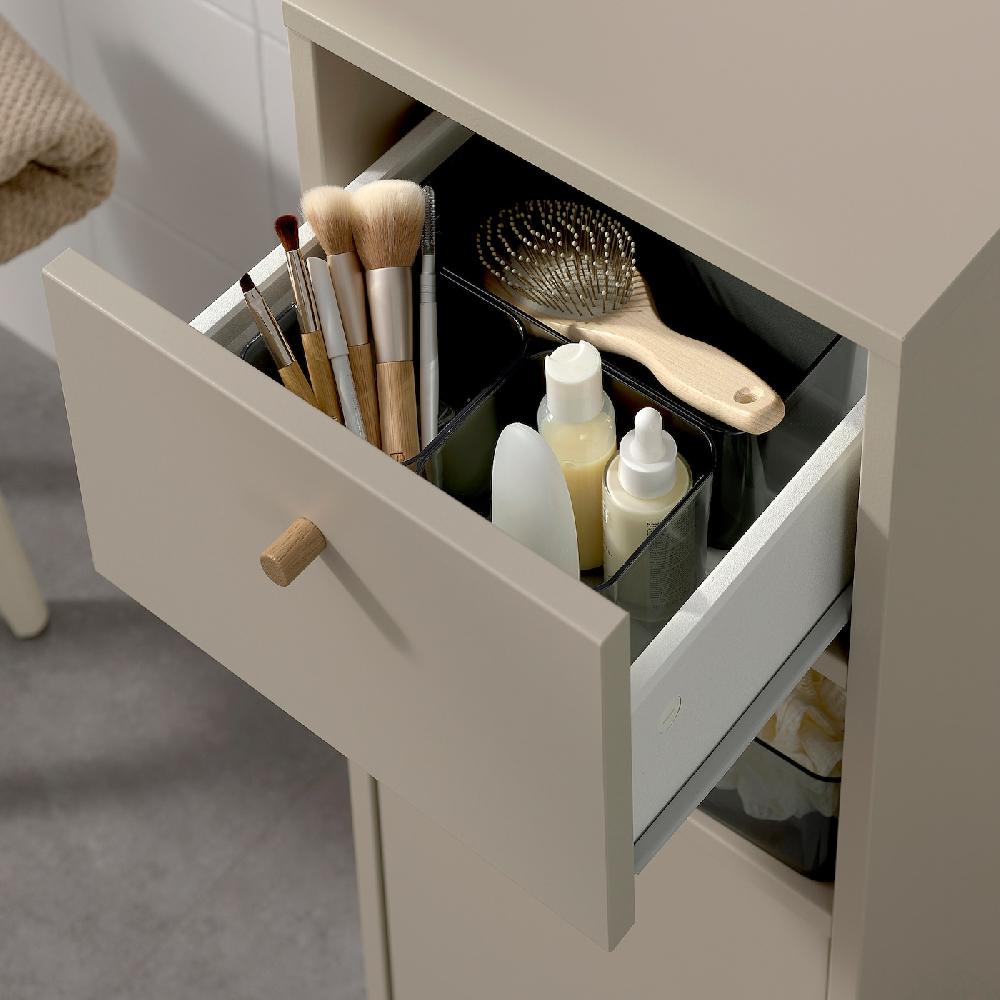 IKEA NORSÄLVEN Schrank beige 32x32x94 cm Preisnachlass