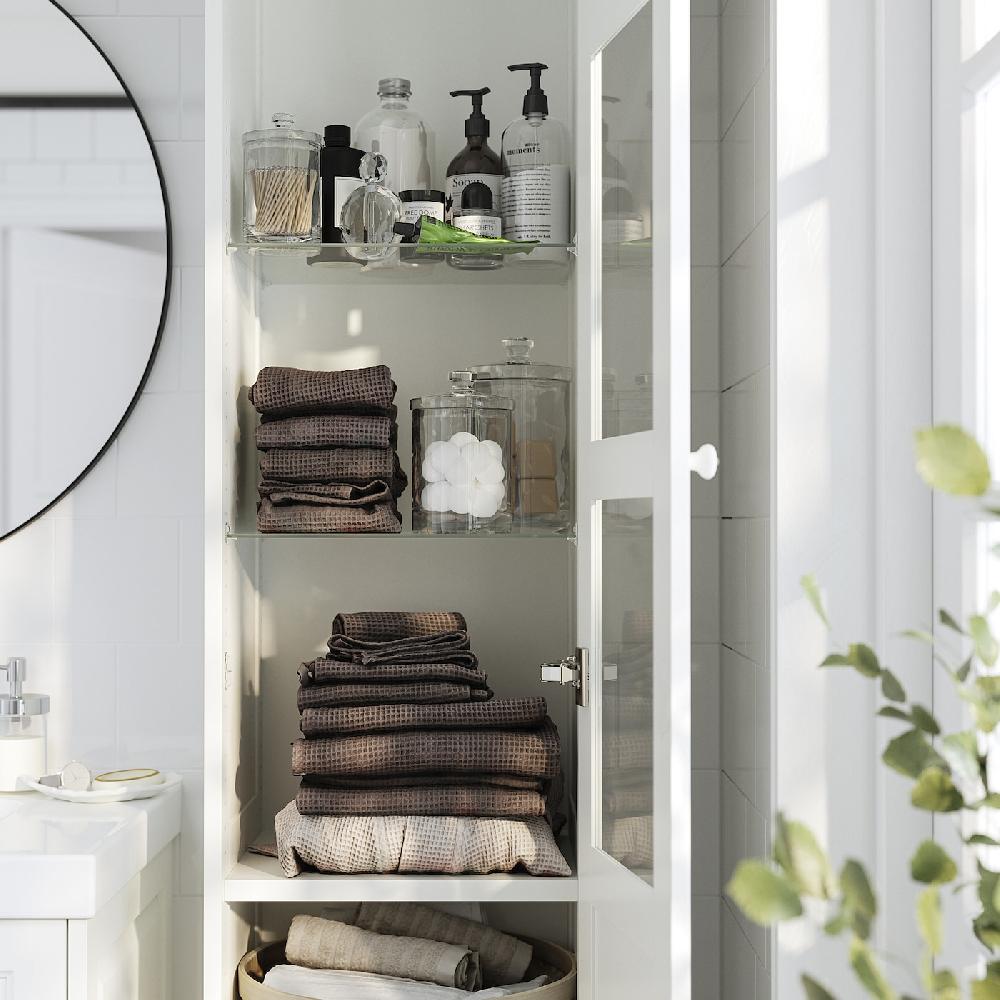 IKEA TÄNNFORSEN Hochschrank mit Tür weiß 40x35x195 cm Lagerräumung