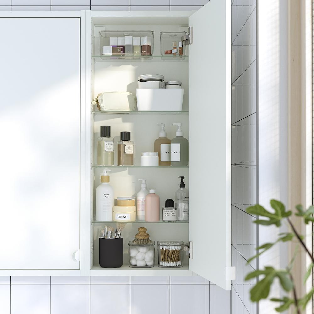 IKEA HAVBÄCK Wandschrank mit Tür weiß 40x15x95 cm Blitzangebot