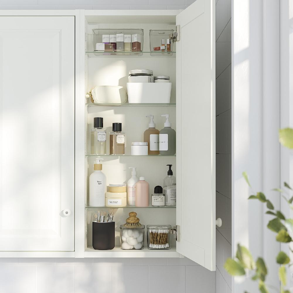 IKEA TÄNNFORSEN Wandschrank mit Tür weiß 40x15x95 cm Große Rabatte