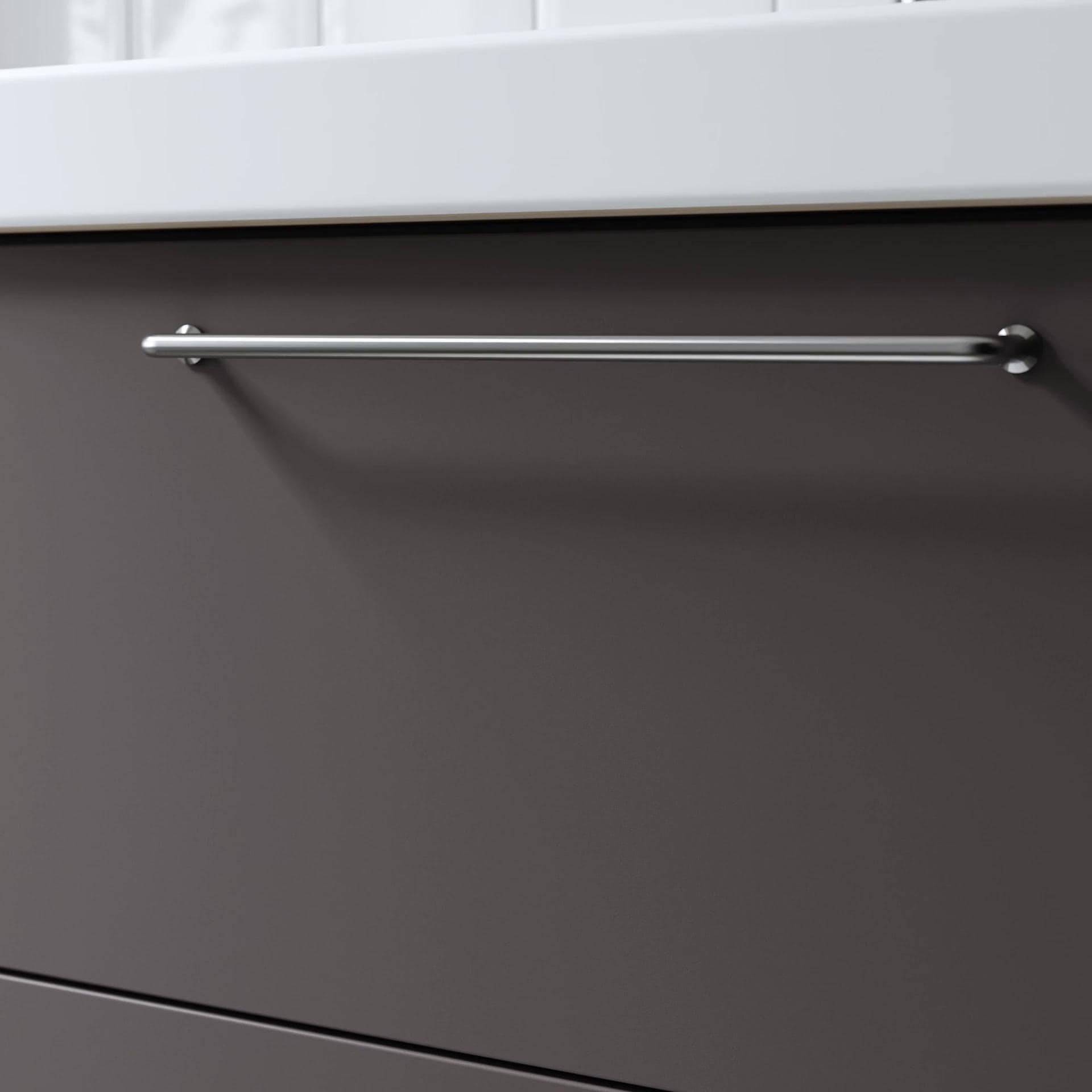 IKEA HAVBÄCK Wandschrank mit Tür dunkelgrau 40x15x95 cm Bestseller