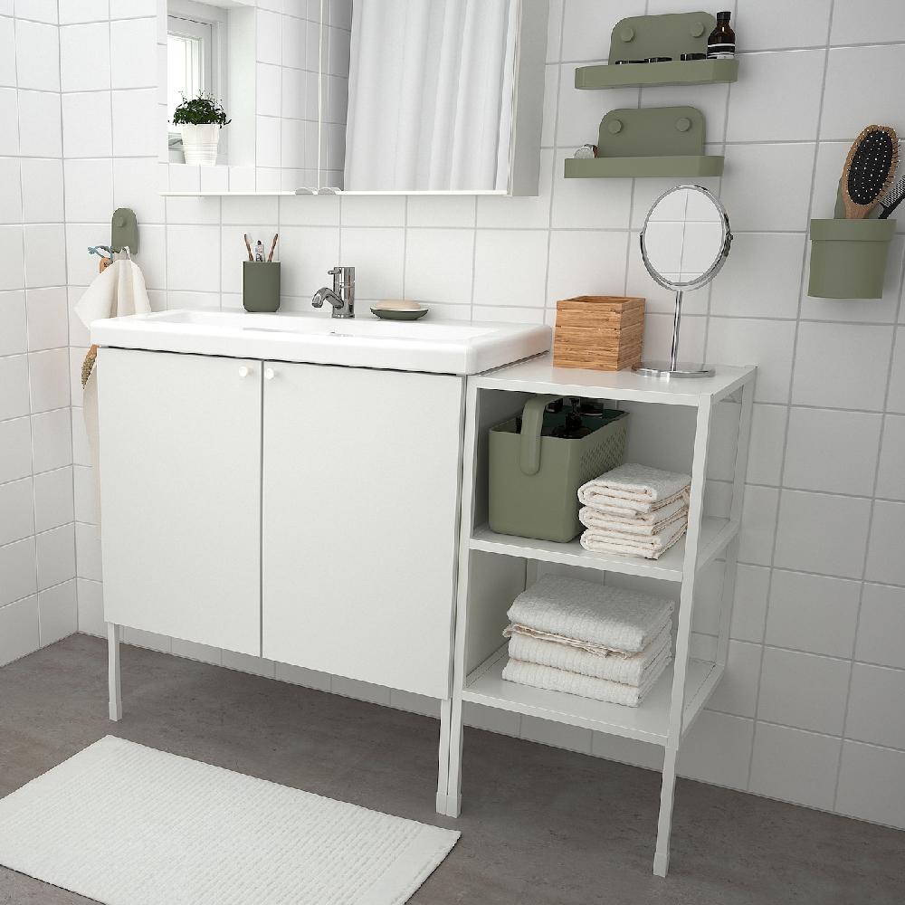 IKEA UPPRÄMEN Korb graugrün 35x17x25 cm Letzte 2 Tage