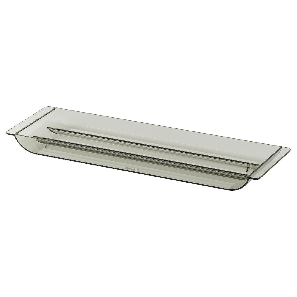IKEA VISSLAÅN Schubladeneinsatz grau 35x11x3 cm Sonderangebot der Fabrik