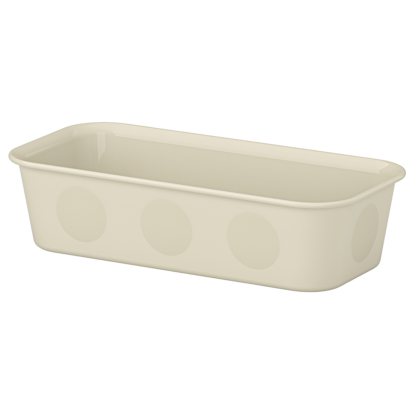 IKEA NOJIG Sortierbox Kunststoff/beige 10x20x5 cm Discount Store für neue Produkte