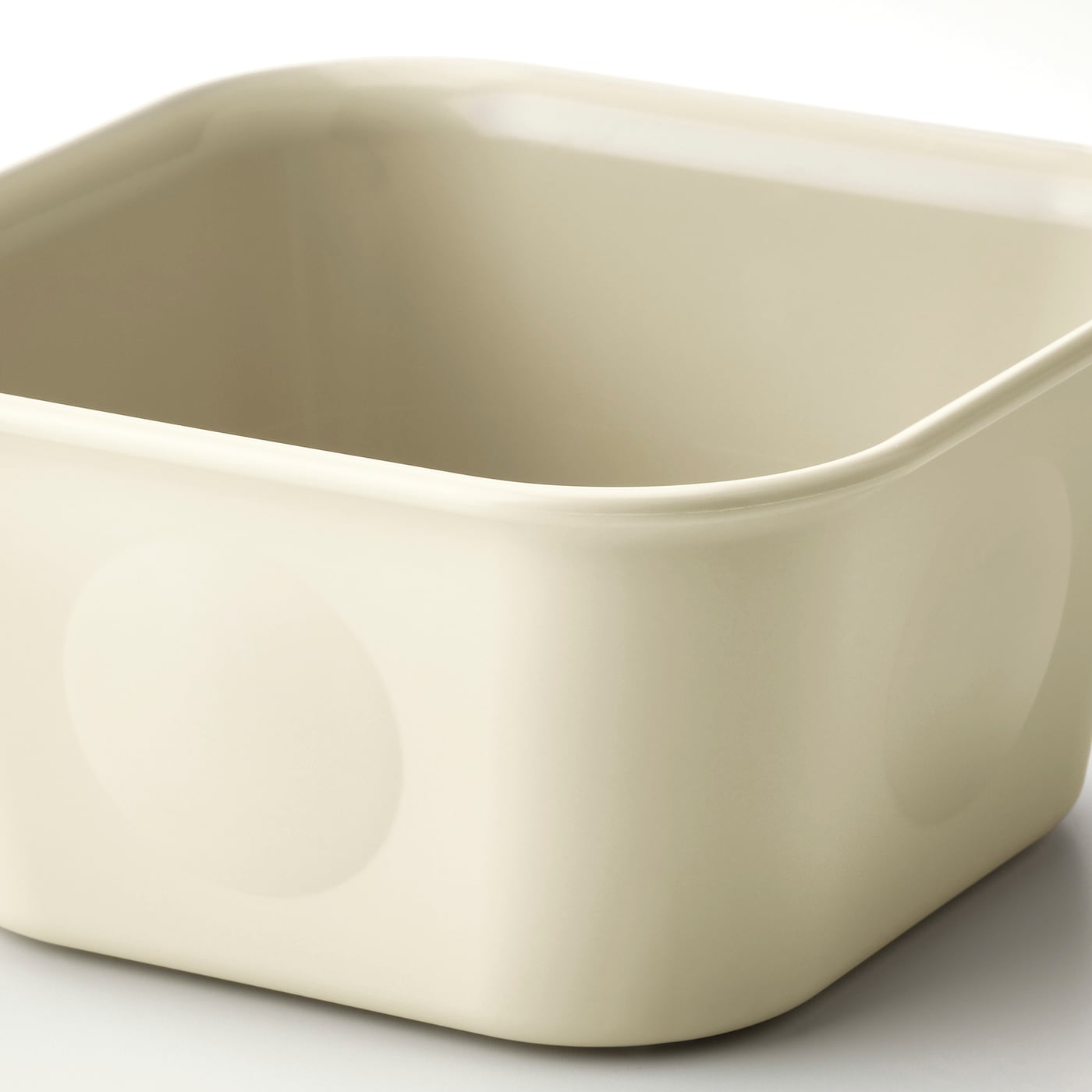 IKEA NOJIG Sortierbox Kunststoff/beige 10x10x5 cm Super Rabatt