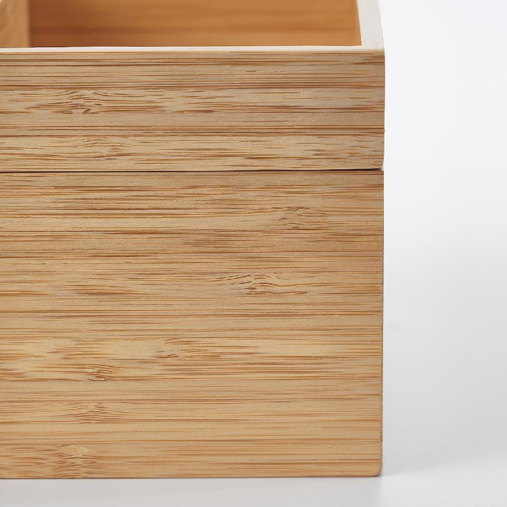 IKEA DRAGAN Badezimmer-Set 4-tlg. Bambus Riesige Rabatte