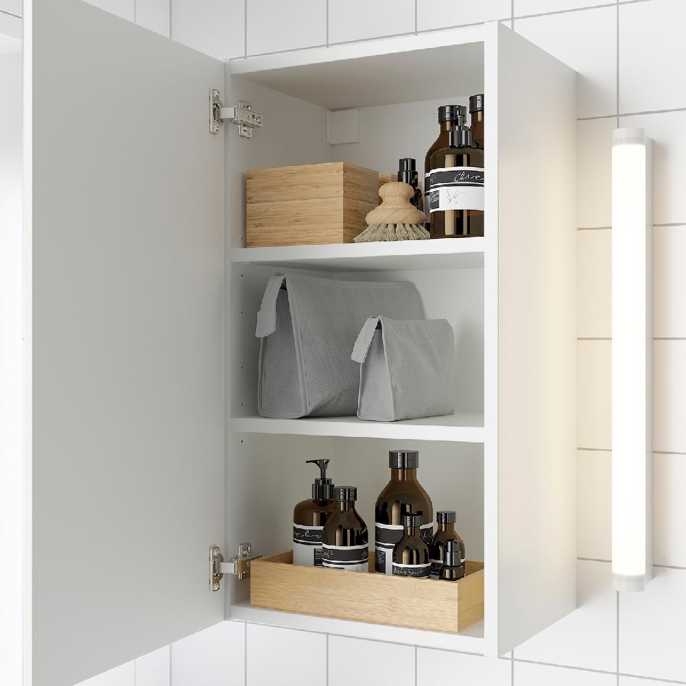 IKEA ENHET Spiegelschrank 1 Tür weiß 40x32x75 cm Black Friday Preise