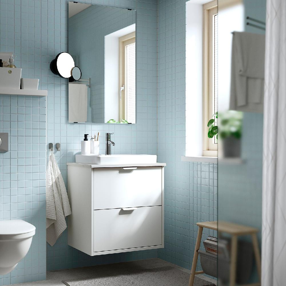 IKEA LETTAN Spiegel 60x95 cm Im Verkauf