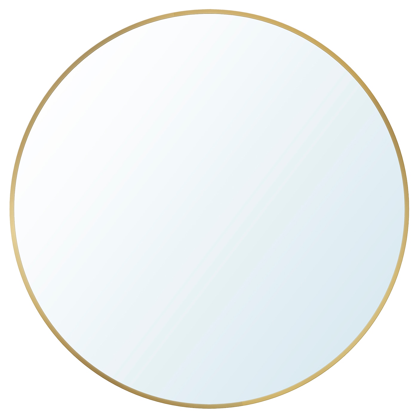 IKEA LINDBYN Spiegel goldfarben 50 cm Auslauf