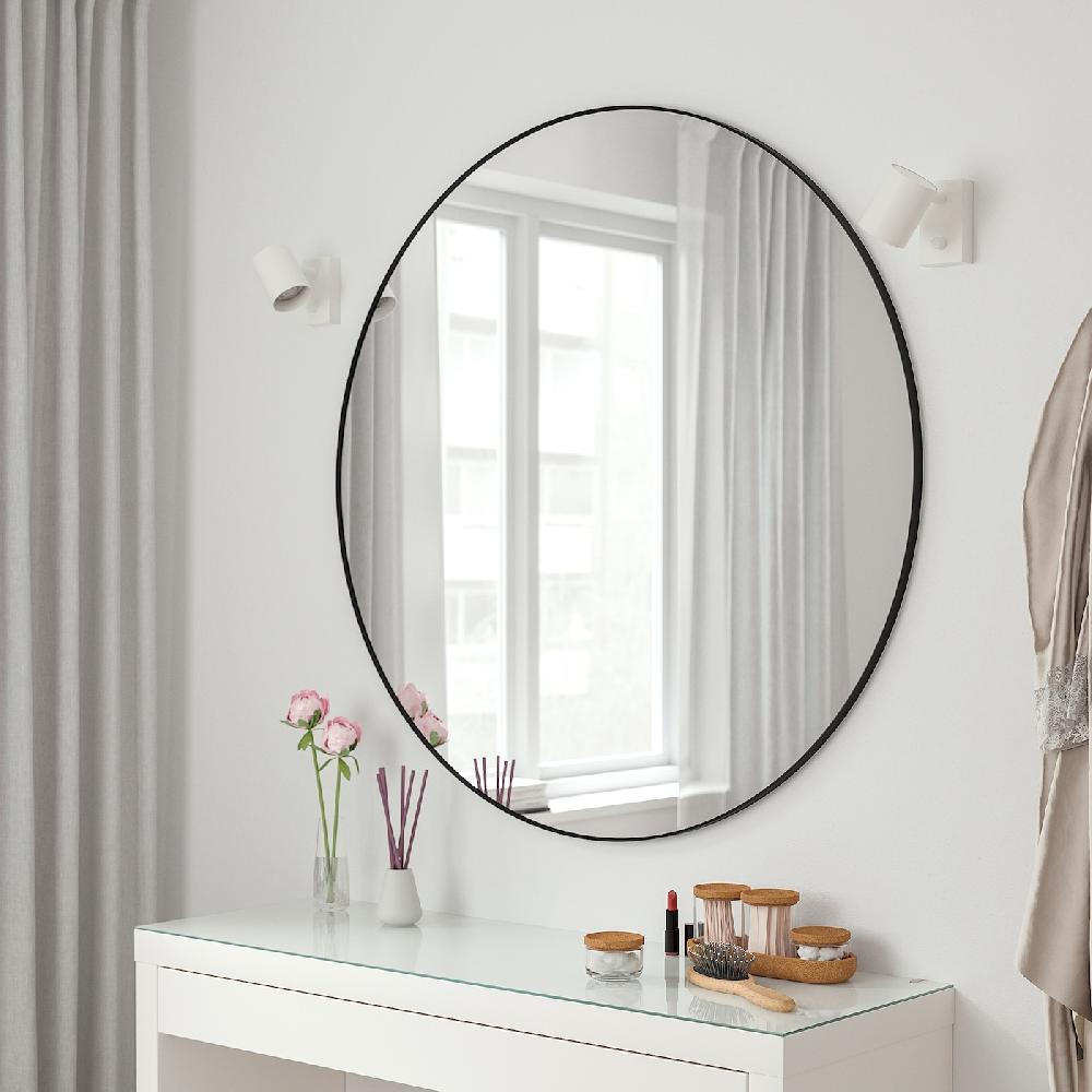IKEA LINDBYN Spiegel schwarz 110 cm Schlussverkauf