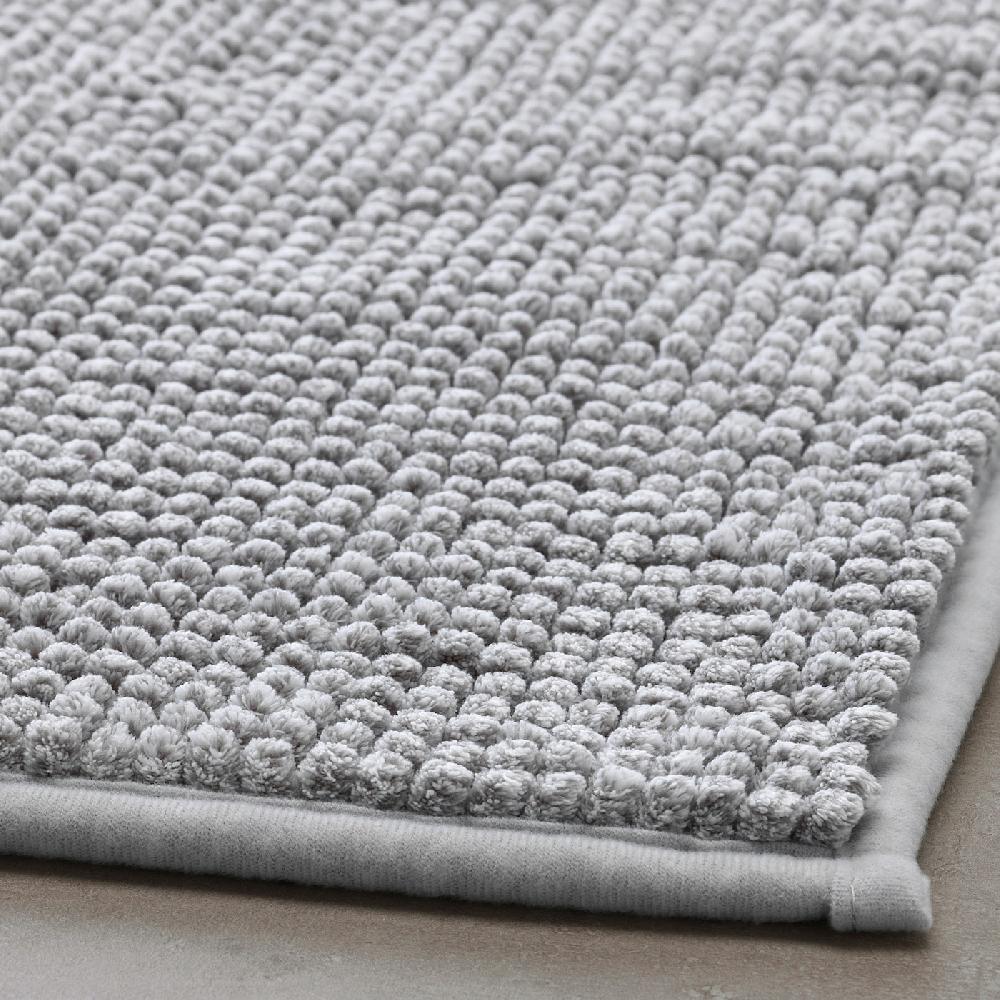 IKEA TOFTBO Badematte grauweiß meliert 50x80 cm Flash Sale