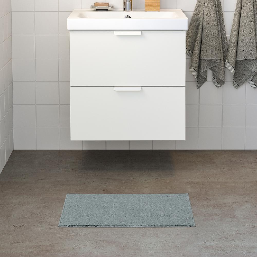 IKEA FINTSEN Badematte grau 40x60 cm Online Shopping