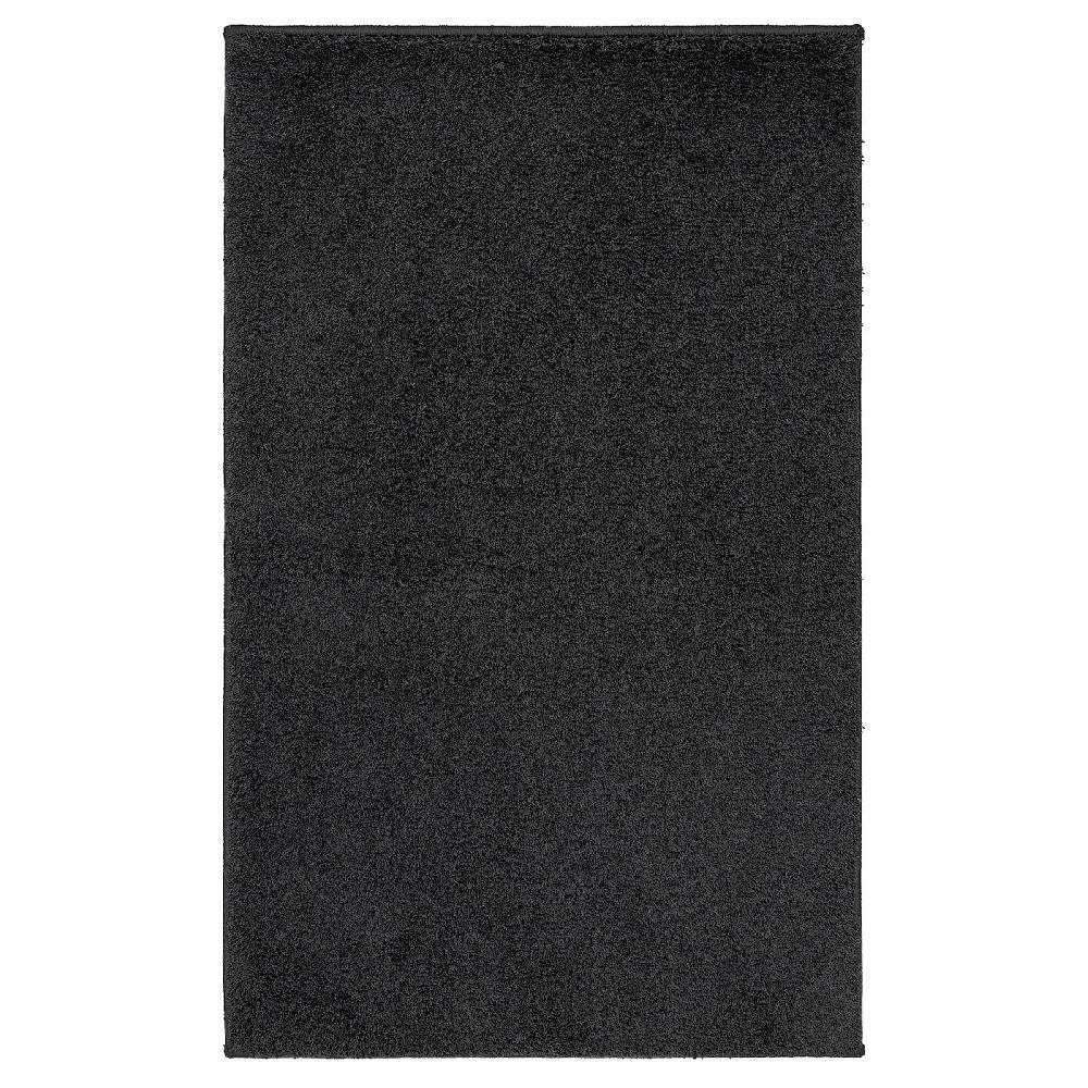 IKEA BACKMÅRA Badematte schwarz 50x80 cm Osterangebot
