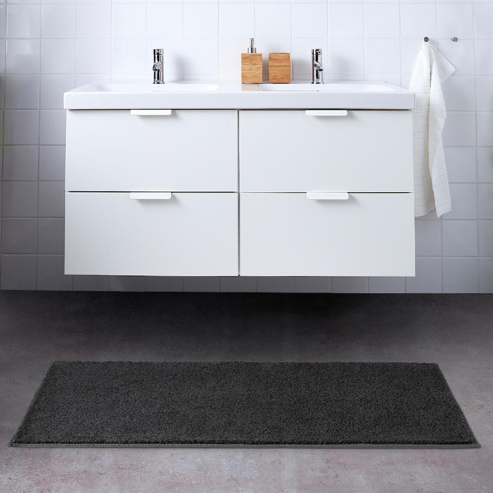 IKEA SÖDERSJÖN Badematte dunkelgrau 60x120 cm Muttertagsangebot
