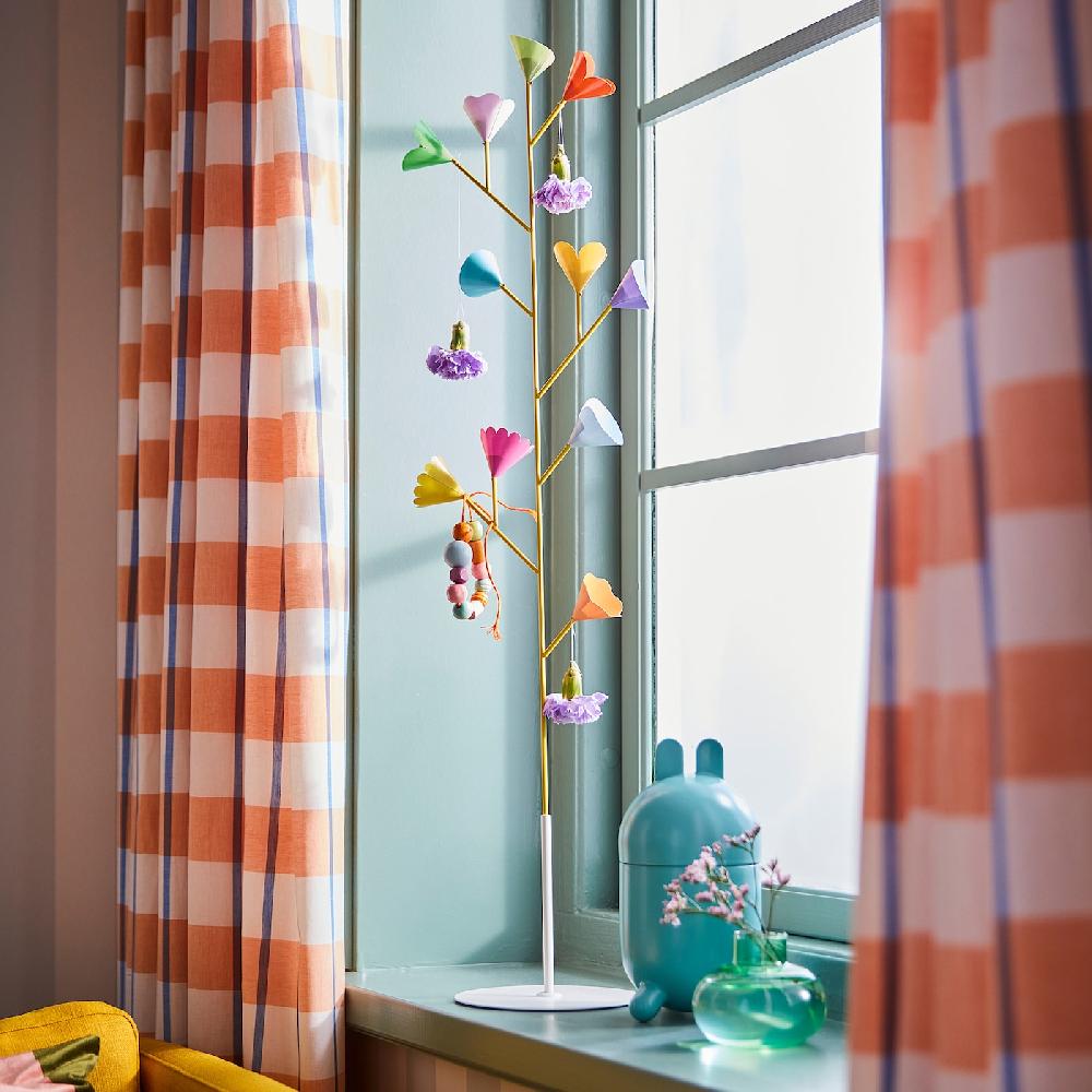 IKEA TJÄRLEK Dekoration Zweig/gelb 81 cm Valentinstagsangebot