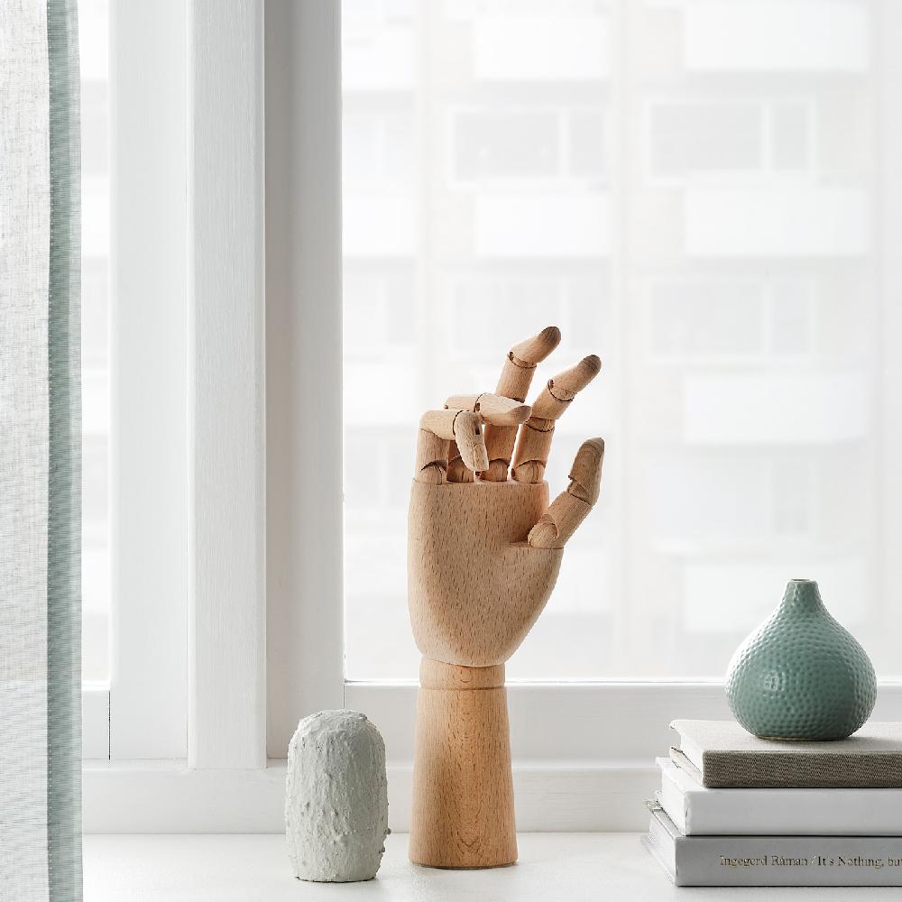 IKEA HANDSKALAD Dekoration Hand naturfarben Neueste Mode