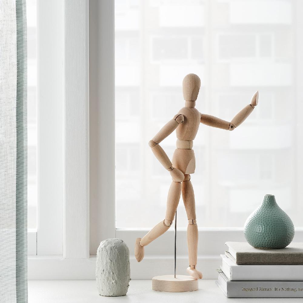 IKEA GESTALTA Modellfigur naturfarben 33 cm Riesige Ersparnisse