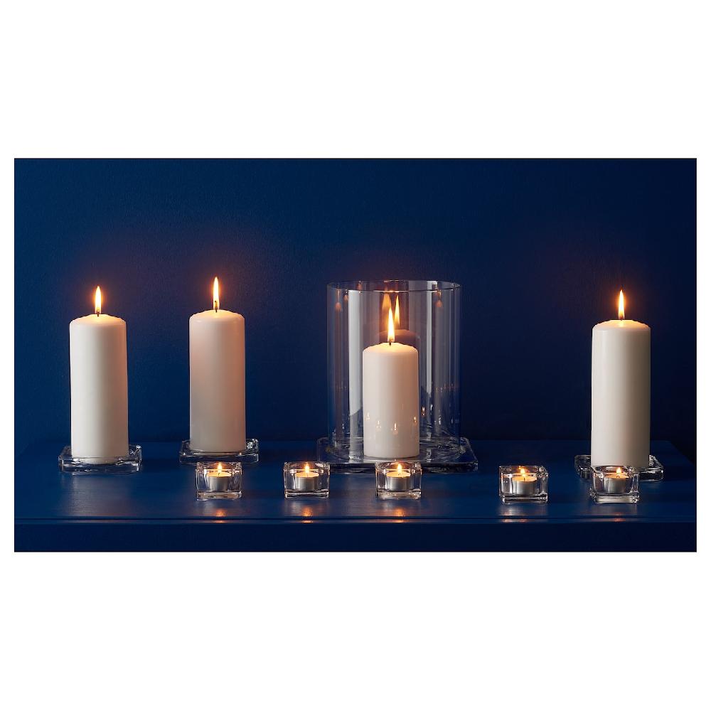 IKEA GLASIG Kerzen-/Dekoschale Klarglas 10x10 cm Bis zu 60% Rabatt
