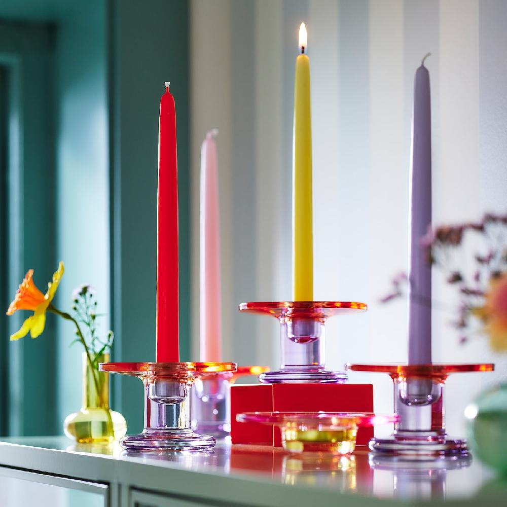 IKEA TJÄRLEK Kerzenständer bunt 7 cm Bis zu 65% Rabatt