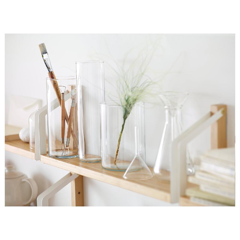 IKEA CYLINDER Vase 3er-Set Klarglas Sonderangebot der Fabrik