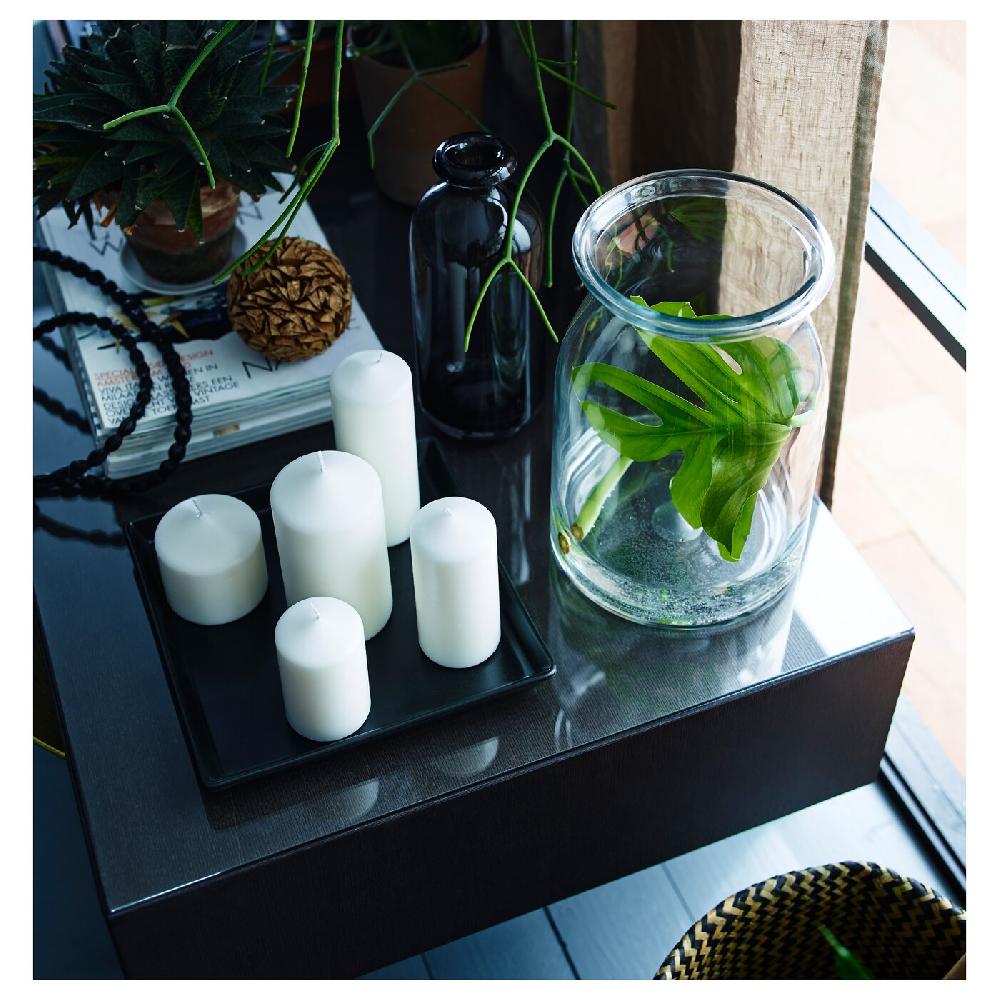 IKEA BEGÄRLIG Vase Klarglas 29 cm Nur noch ein Tag übrig