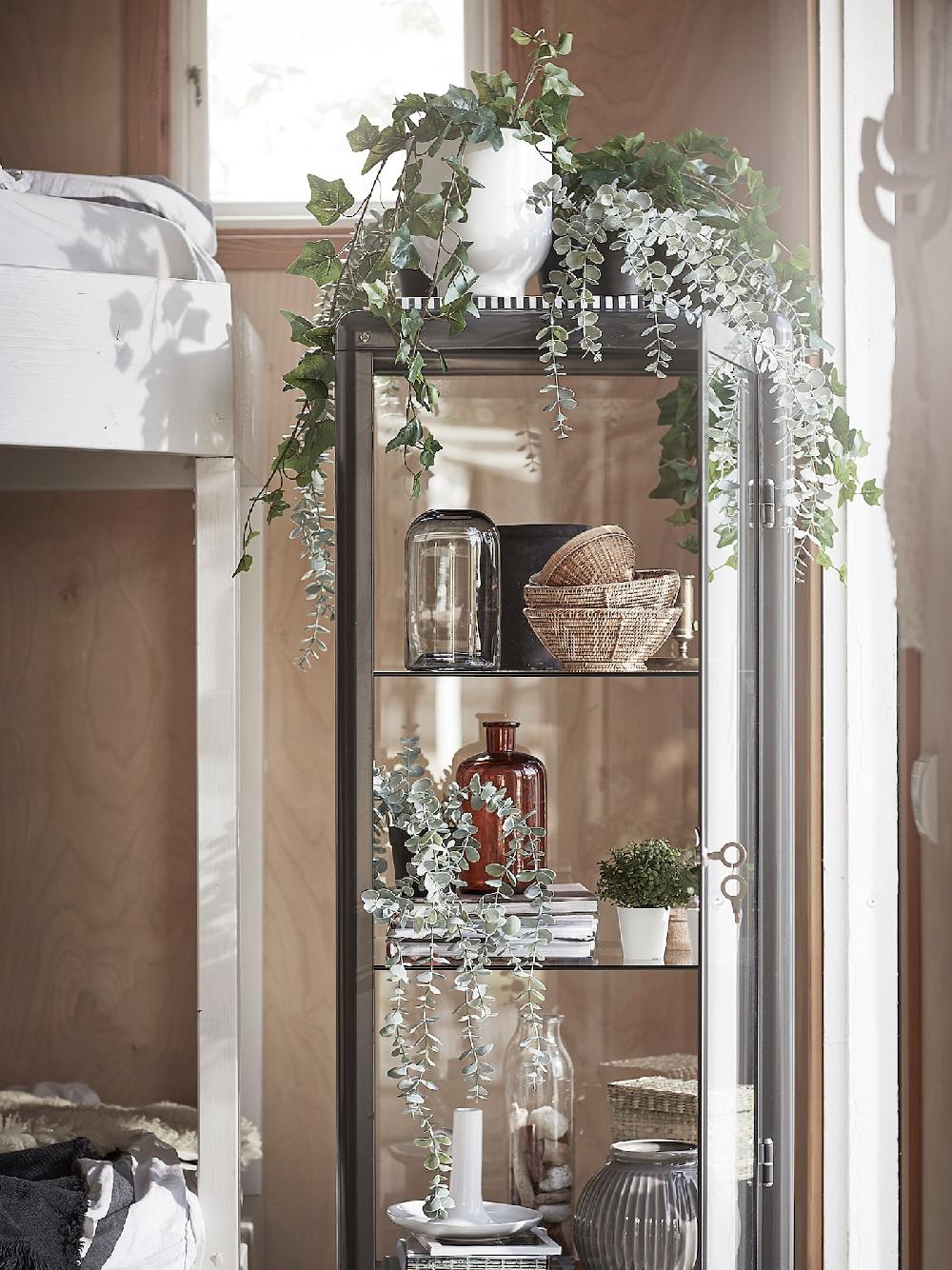 IKEA FEJKA Topfpflanze künstlich drinnen/draußen hängend/Eukalyptus 9 cm Online