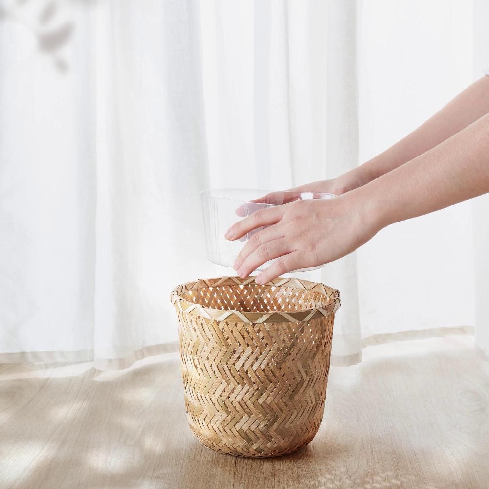 IKEA KLYNNON Übertopf Handarbeit Bambus 9 cm Online Outlet