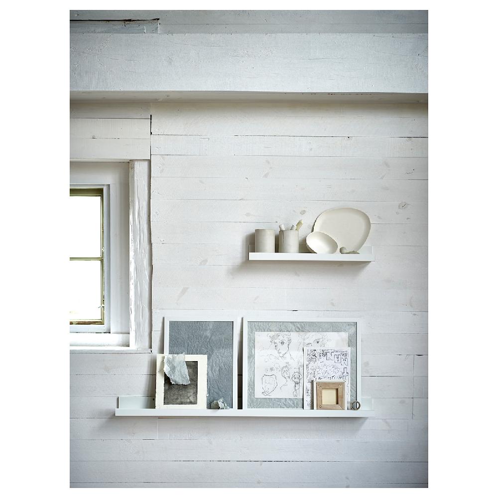 IKEA MOSSLANDA Bilderleiste weiß 115 cm Tägliche Deals