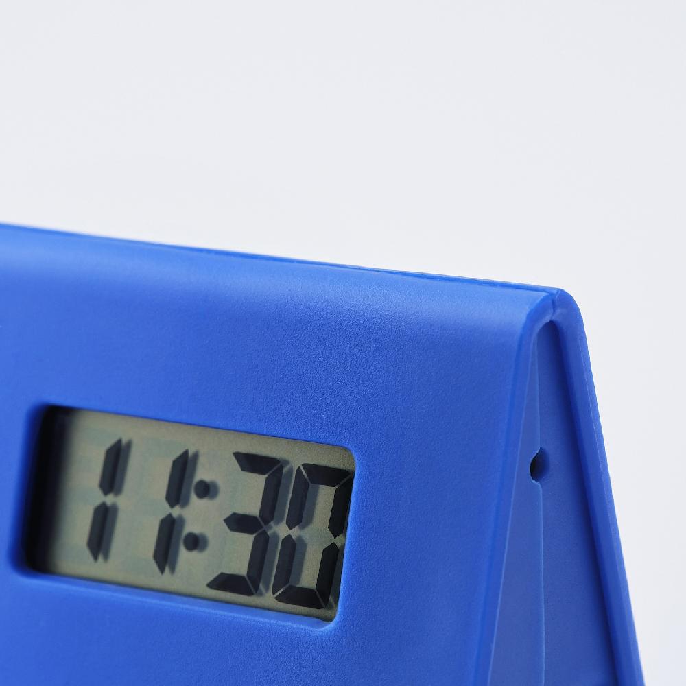 IKEA KUPONG Wecker leuchtend blau 7x6 cm Kostenloser Versand international