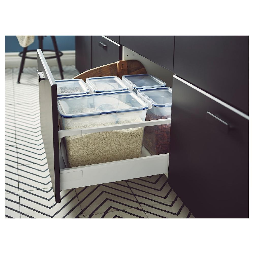 IKEA IKEA 365+ Vorratsbehälter mit Deckel rechteckig/Kunststoff 10.6 l Kostenloser Versand