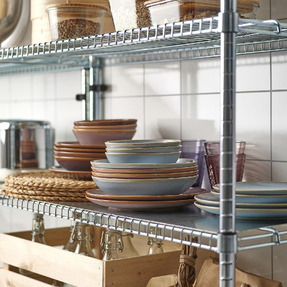 IKEA FÄRGKLAR Service 18-tlg. hellblau Fabrik Onlineshop