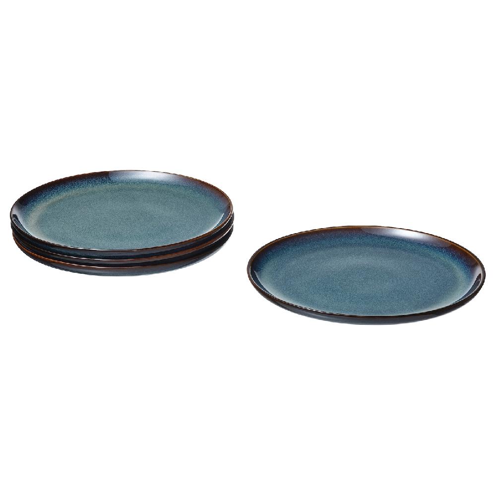 IKEA GLADELIG Teller blau 25 cm Versandkostenfrei