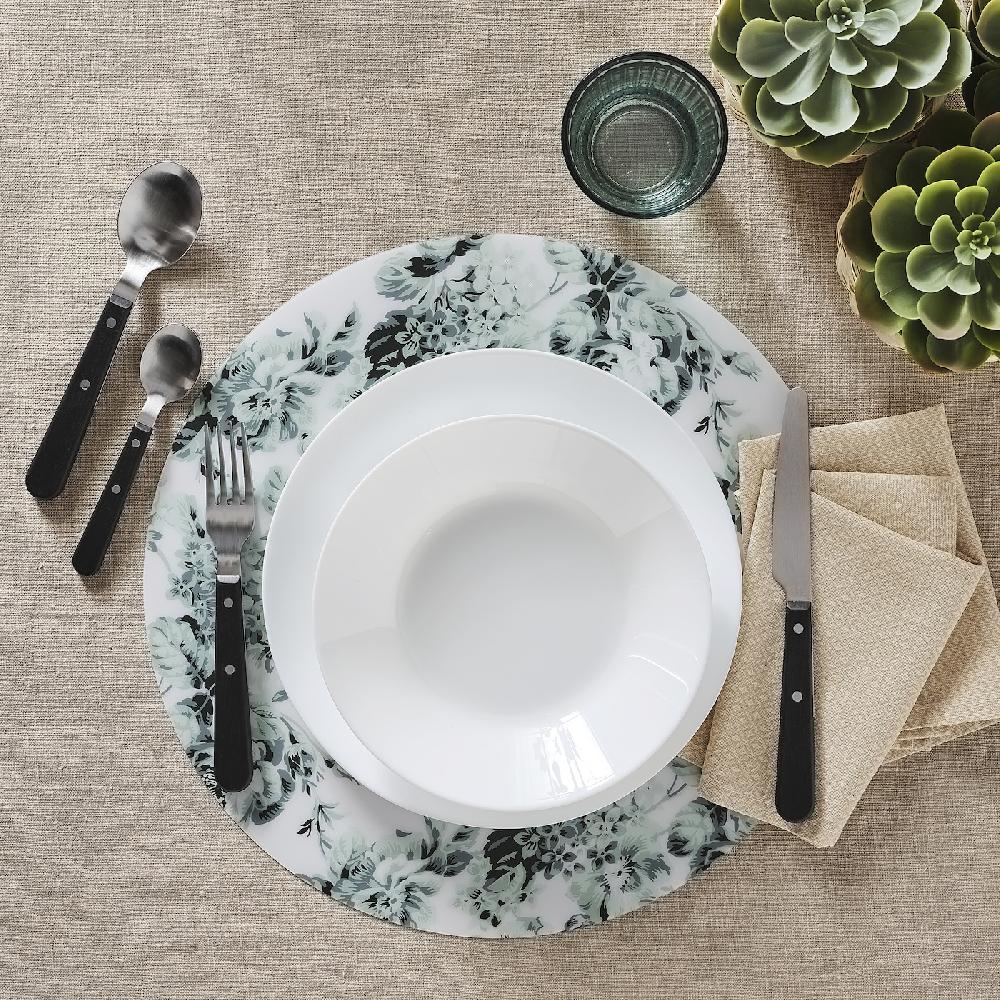 IKEA OFTAST Teller weiß 25 cm Großer Ausverkauf