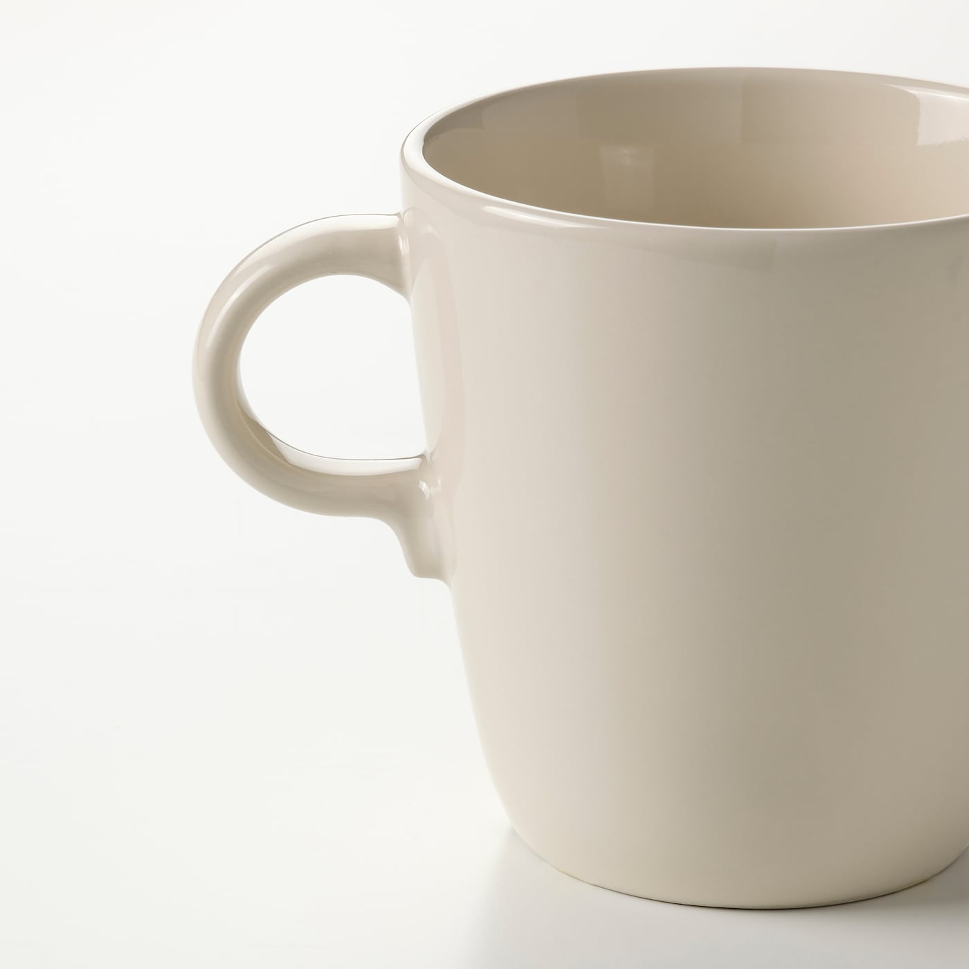 IKEA FÄRGKLAR Becher glänzend beige 37 cl Jubiläumsangebot