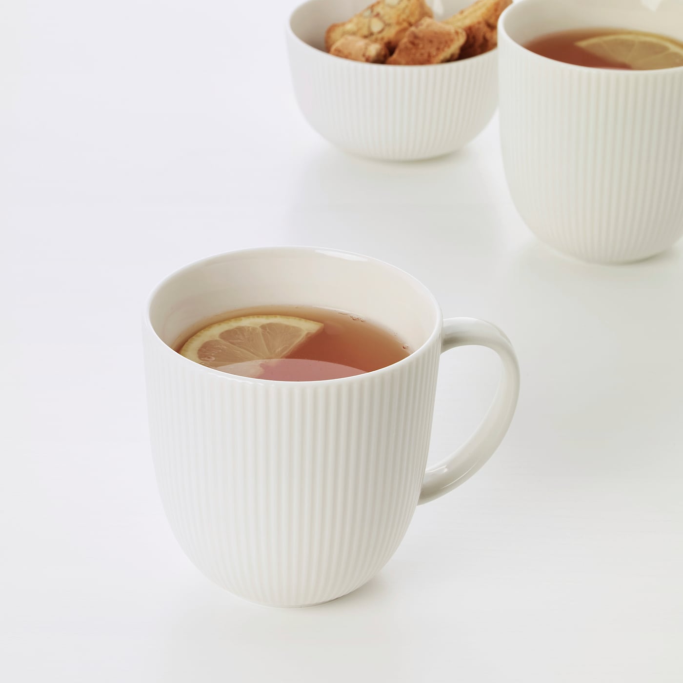 IKEA OFANTLIGT Becher weiß 31 cl Heißer Verkauf
